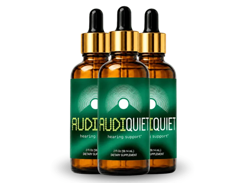 AudiQuiet Natural Hearing Health & Daily Ear Wellness Support Supplement